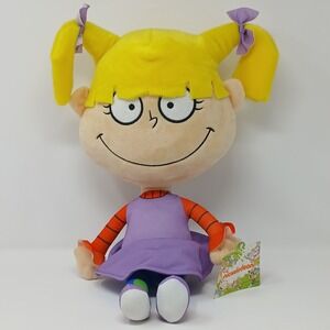 Rugrats Nickelodeon Angelica Pickles Plush Large 17" Soft Toy With Tags